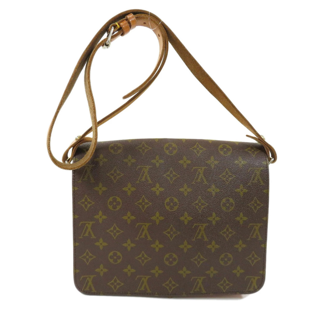 Louis Vuitton Shoulder Cartesires Bag Monogram Canvas Brown